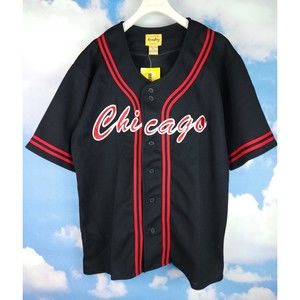 Big Land Kids 'Chicago' Baseball Shirt Size L (10/12)